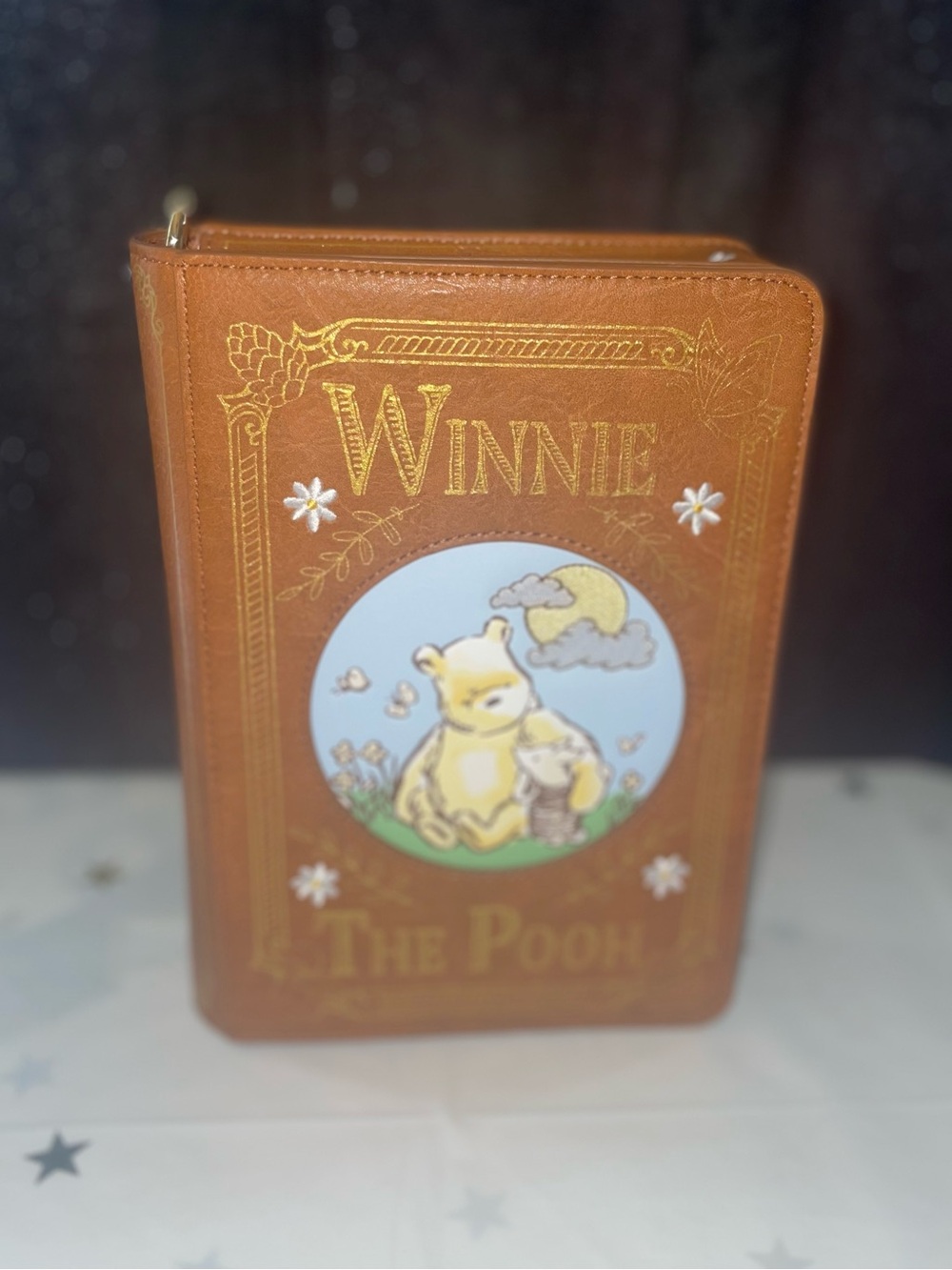 Loungefly Disney Winnie The Pooh Book Figural Crossbody Bag